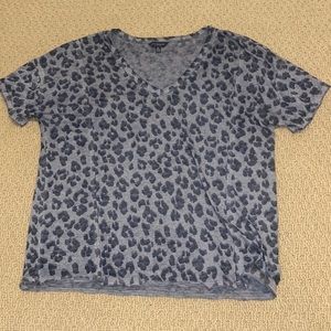 The Lucky Brand soft cheetah print tshirt
